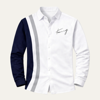 Alastair button-up shirt styling detail