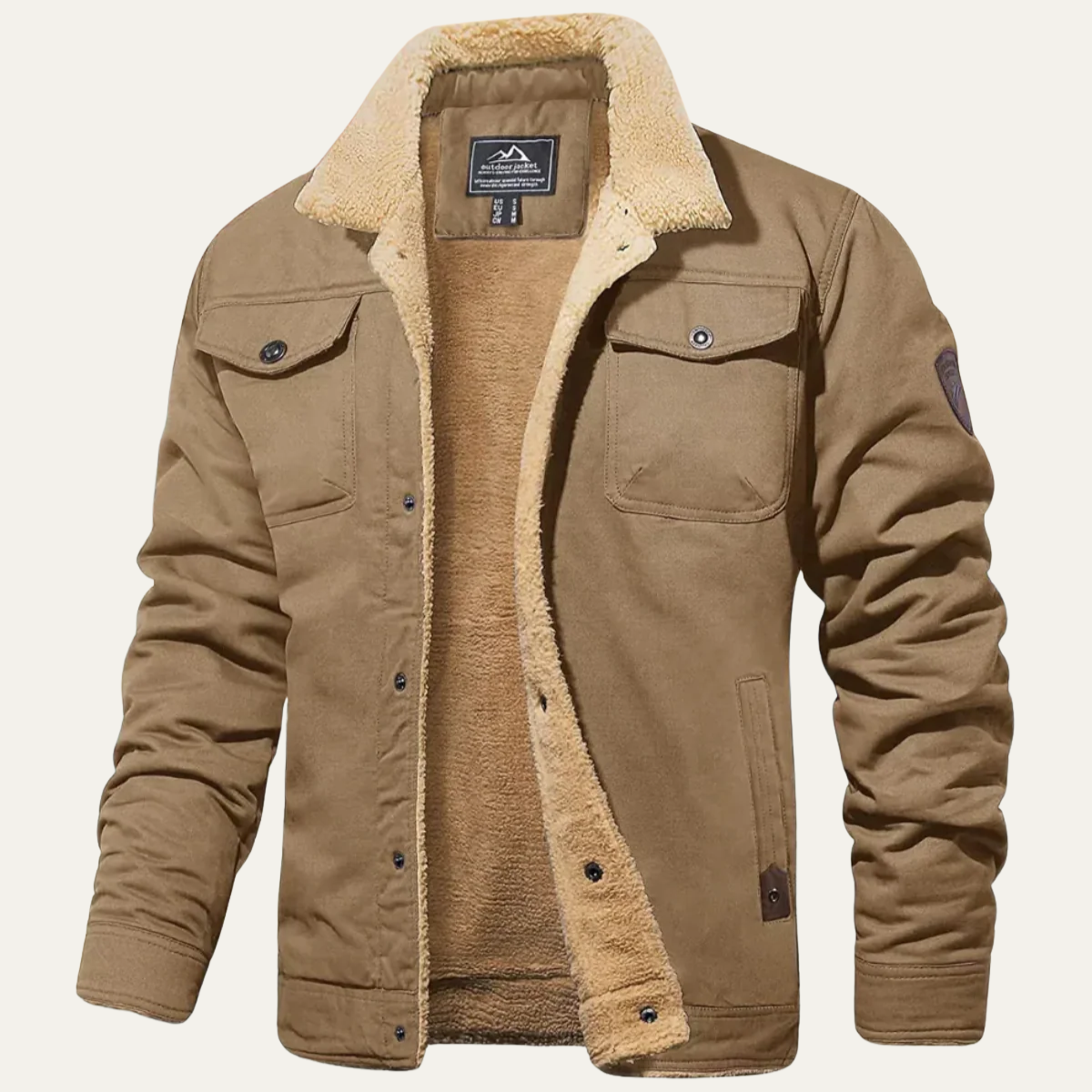 Maverick | Fleece Lined Winter Jacket for Men