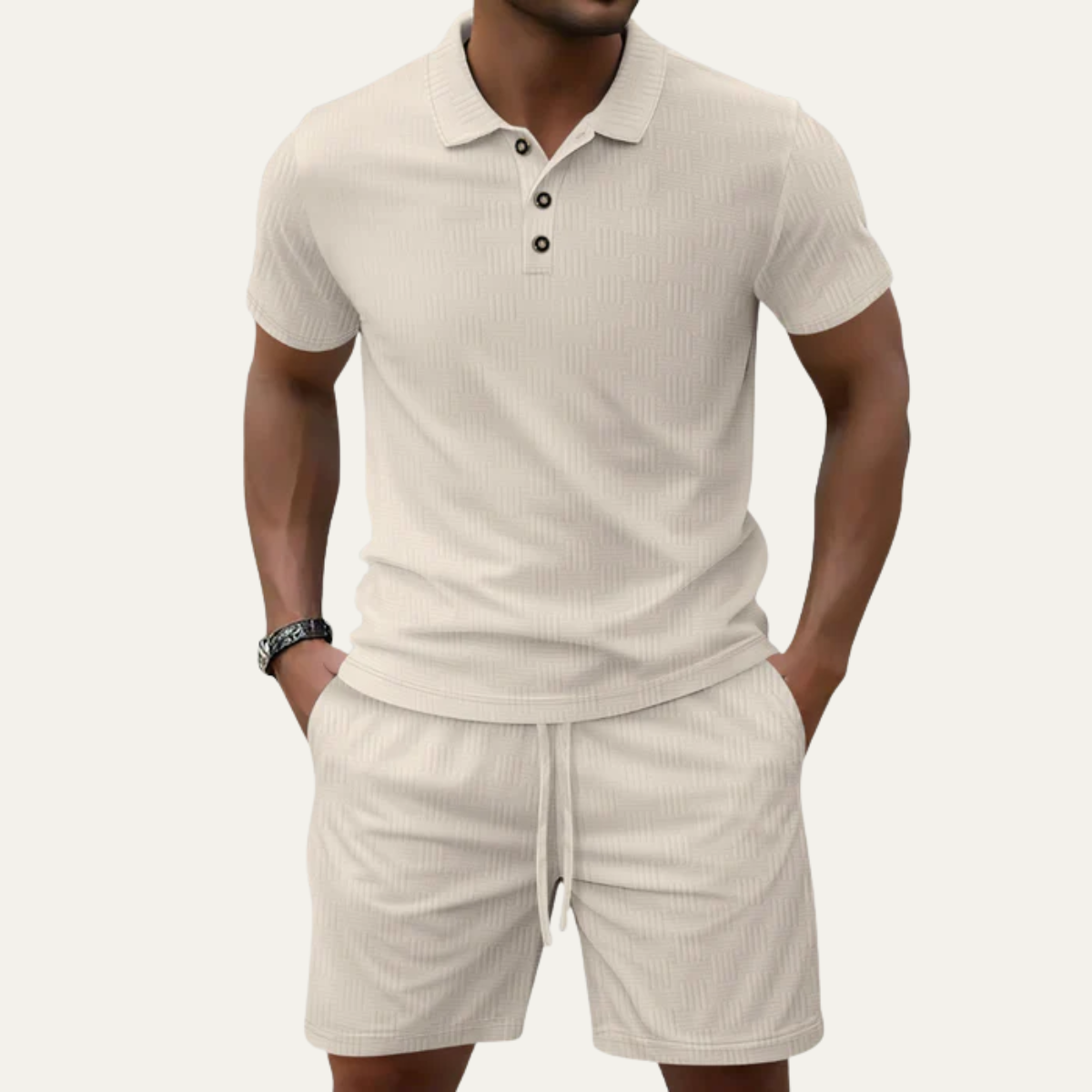 Brooks set in Beige