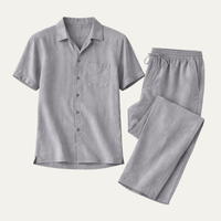 Thatcher linen pyjama set detail view