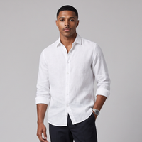 Alec | Men's Casual Lightweight Button-Up Linen Shirt