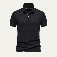 Kai | Cotton Tailored Short Sleeve Polo Shirt