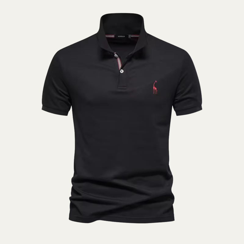 Kai | Cotton Tailored Short Sleeve Polo Shirt