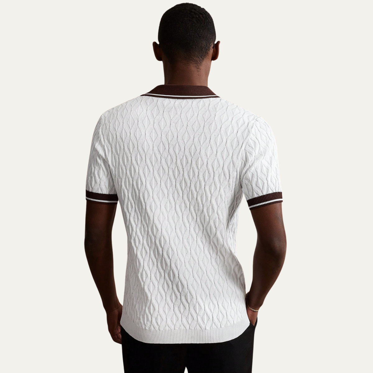Keith polo detail