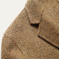 Magnus | Classic Tweed Texture Single Breasted Blazer