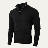 Monroe | Slim Fit Half Zip Knit Jumper