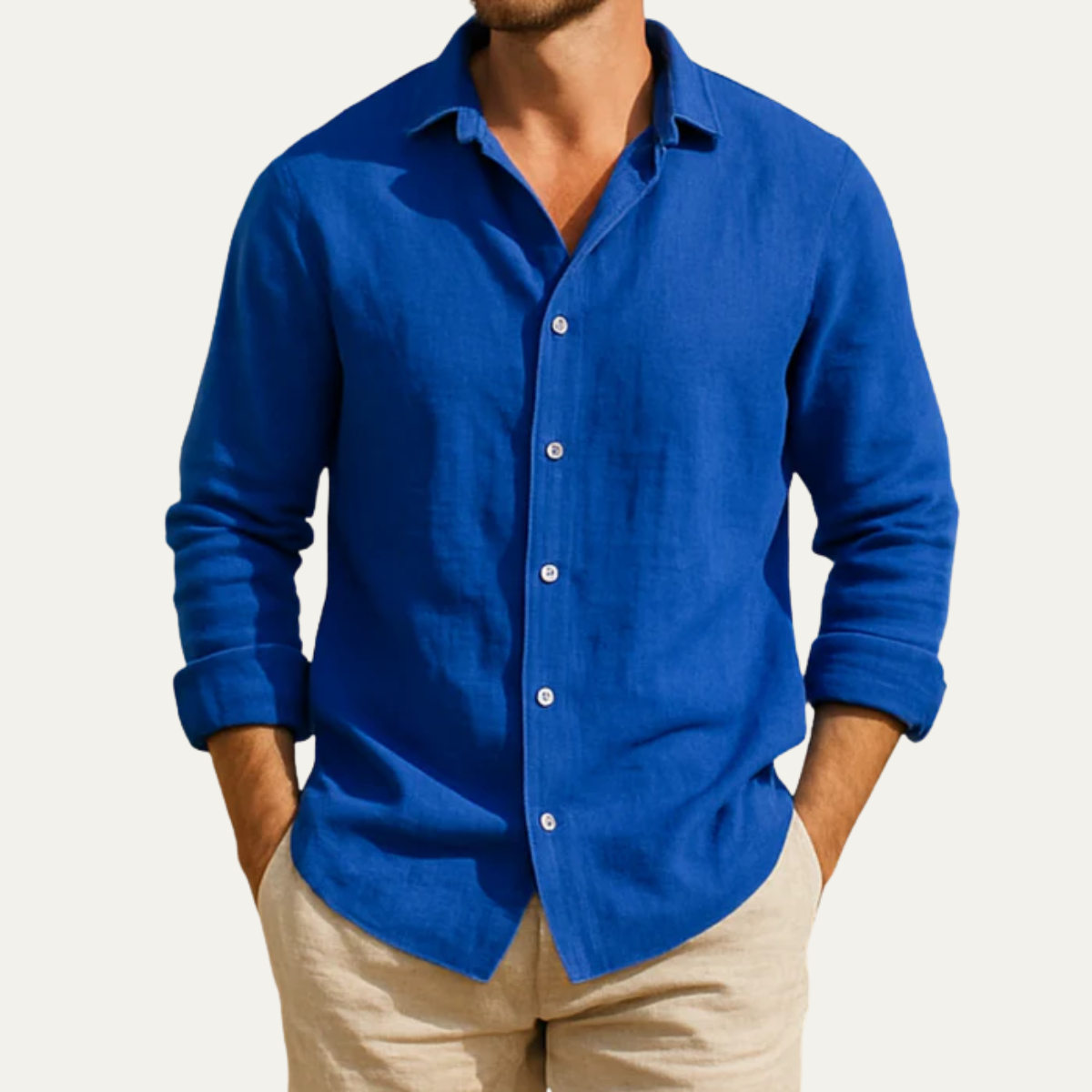 Casper polo Blue