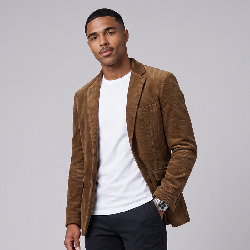 Axel | Vintage Corduroy Business Blazer