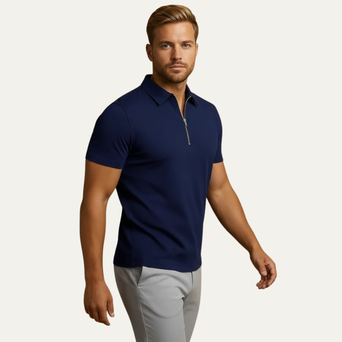 Cash polo Navy Blue
