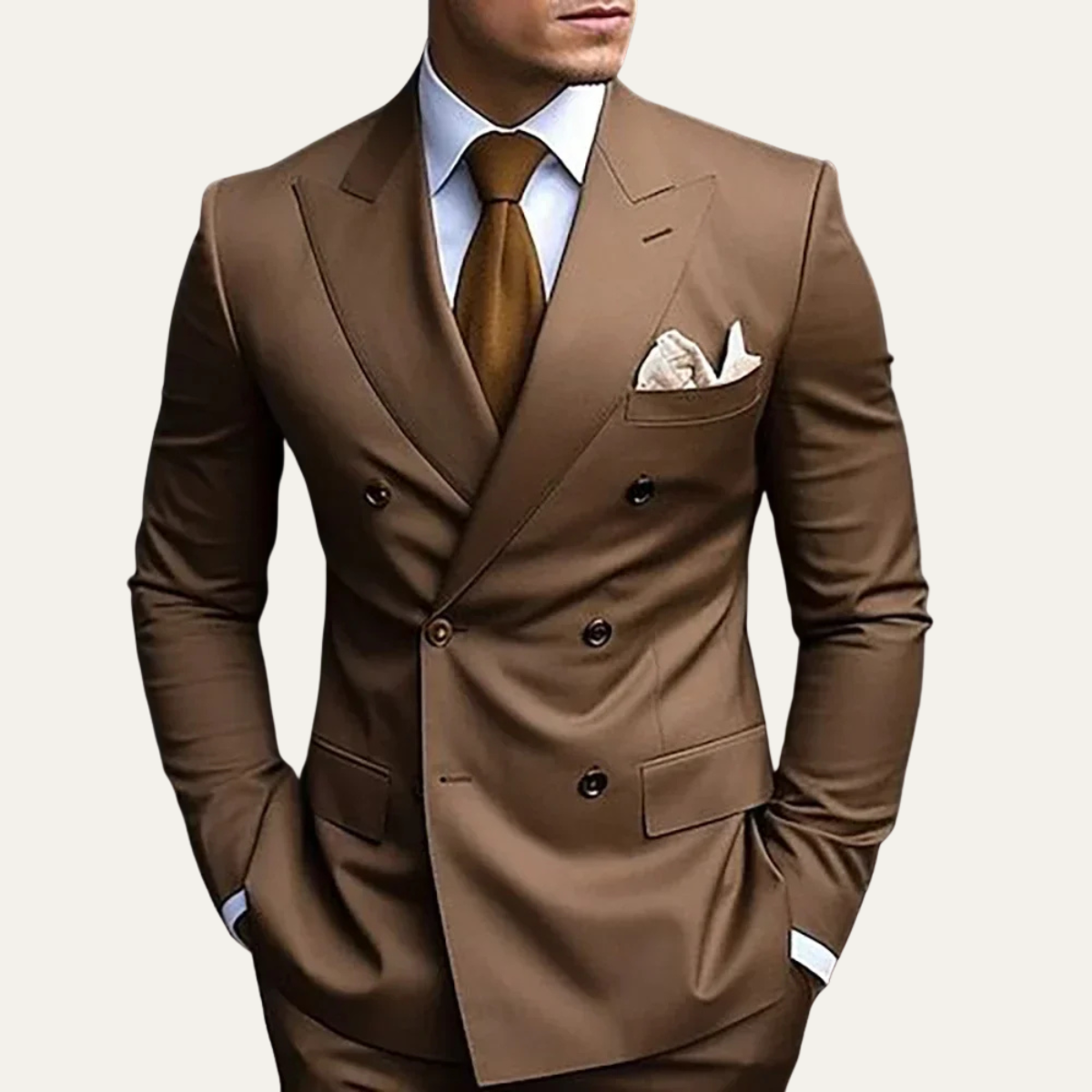 Randall | Double Breasted Suit Jacket and Trousers Set