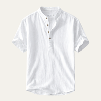 Nico | Short Sleeve Button Summer Shirt
