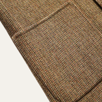 Magnus | Classic Tweed Texture Single Breasted Blazer