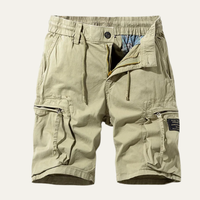 Godfrey Utility Cargo Shorts Khaki