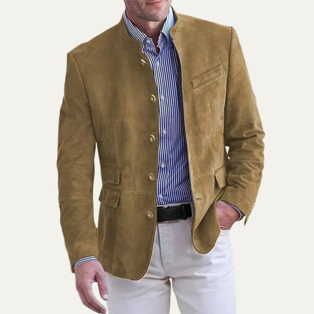 Levi | Lightweight Casual Stand Collar Jacket