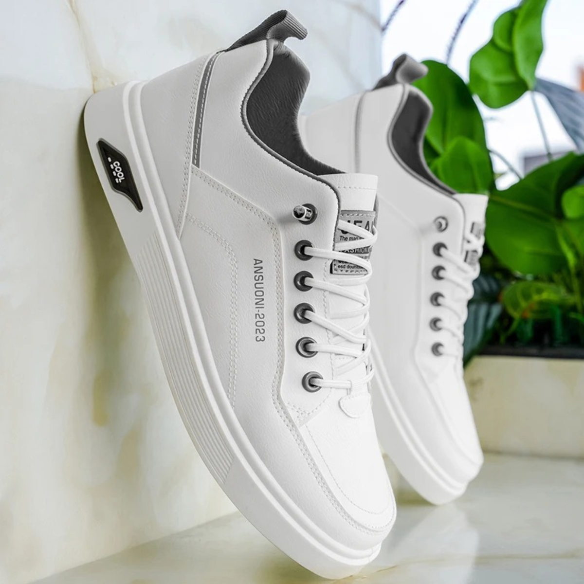 Anthony | Classic Lightweight Lace Up Trainers