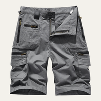 Jabari | Lightweight 100% Cotton Utility Shorts for Men