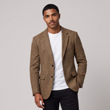 Manfred | Classic Herringbone Wool Blend Blazer