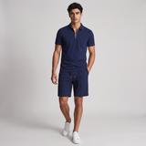 Aaron | Men's Polo Shirt and Shorts Two Piece Summer Set