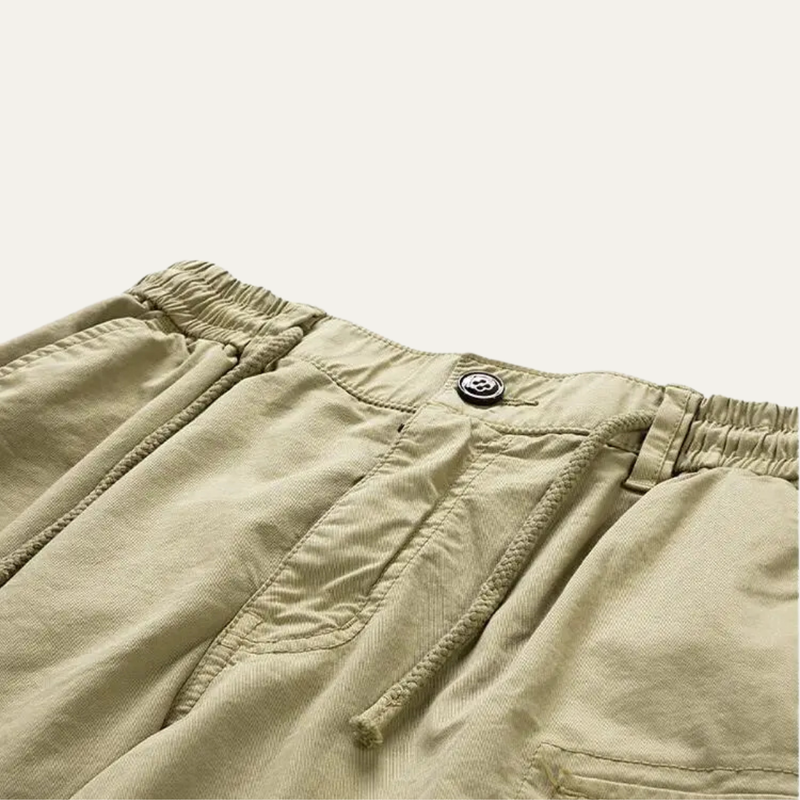 Isaiah | Utility Cargo Shorts with Multi Side Pockets