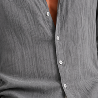 Alder shirt white pearl button detail