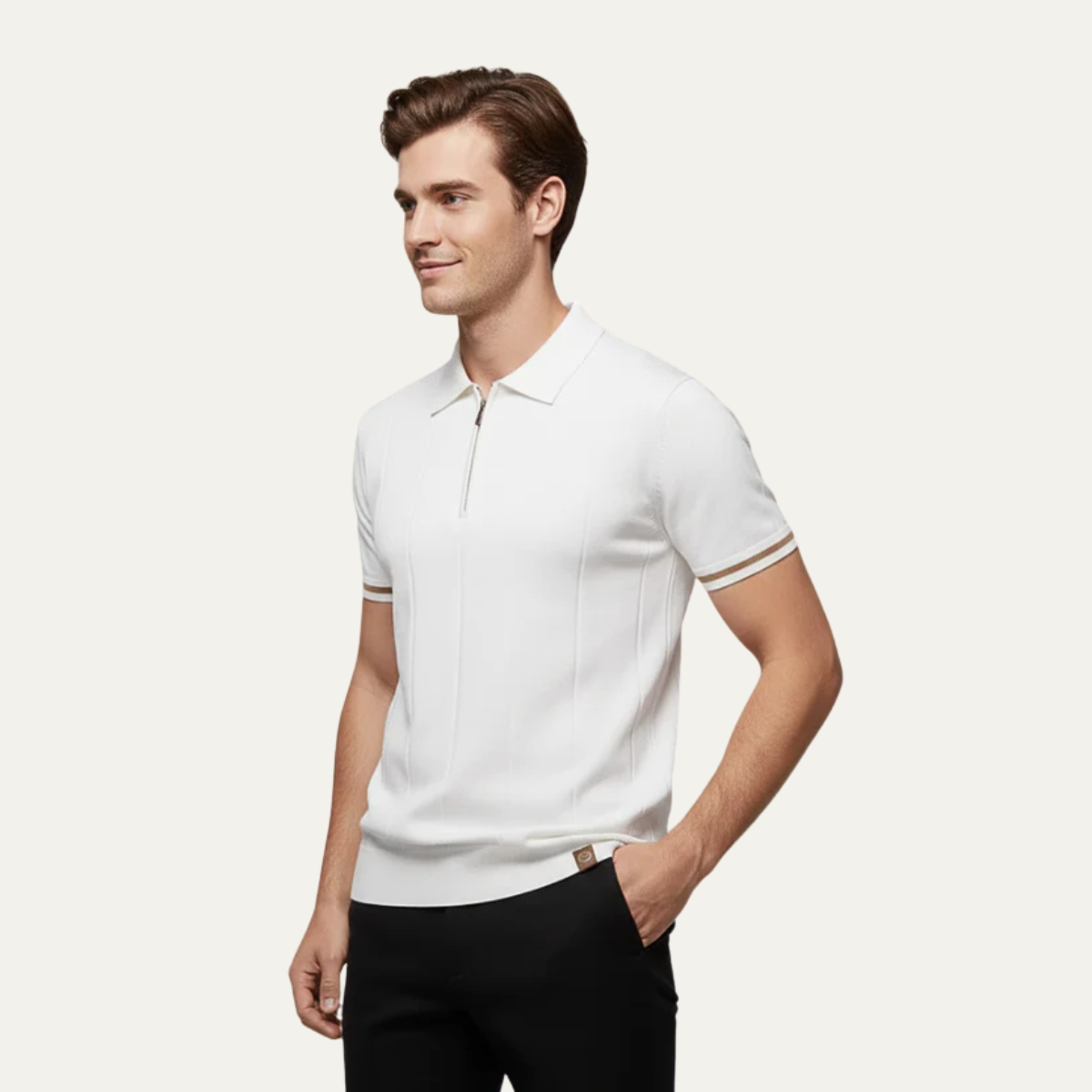 Cornelius zip polo