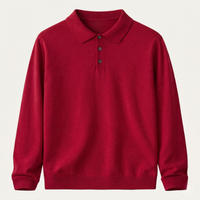 Milton | Merino Wool Knit Smart Casual Polo Jumper