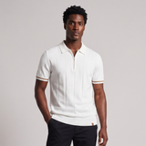 Ivan | Knit Zip Collar Polo Shirt