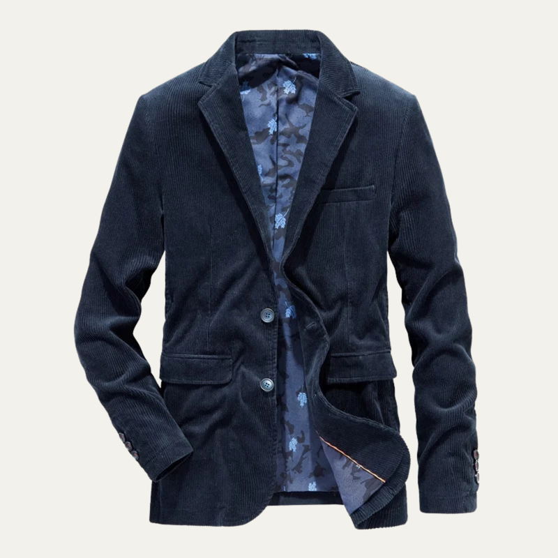 Axel corduroy blazer Blue