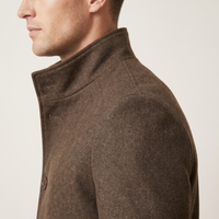 Egerton overcoat styling detail, fourth view