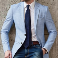 Aubrey | Men's Smart Casual Slim Fit Cotton Blazer