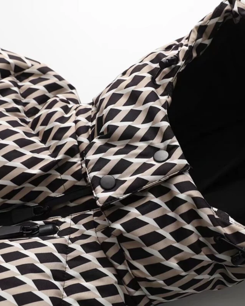 Vivienne | Hooded Belted Puffer Jacket