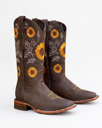 Marigold | Embroidered Cowboy Boots