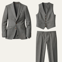 Osborne | Men's Elegant Three-Piece Jacket, Gilet and Trousers Suit