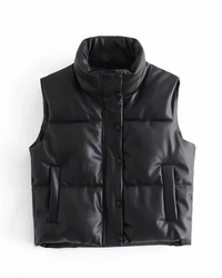 Georgiana | Quilted Sleeveless Puffer Vest