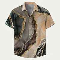 Joseph | Casual Patchwork Short Sleeve Button-Up Shirt
