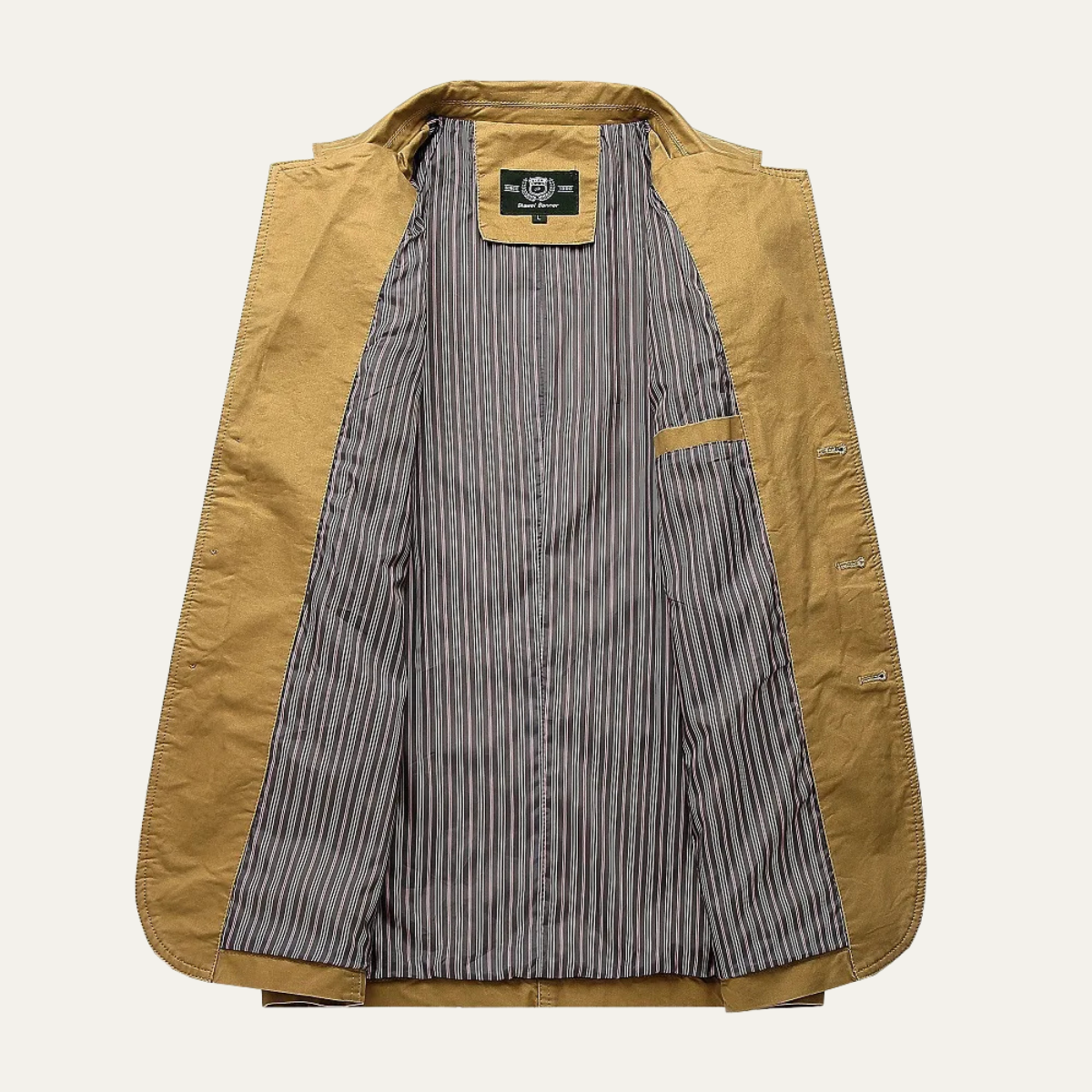 Darnell cotton blazer detail