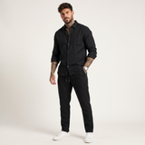Otto | Men's Summer Shirt and Trousers Two-Piece Set