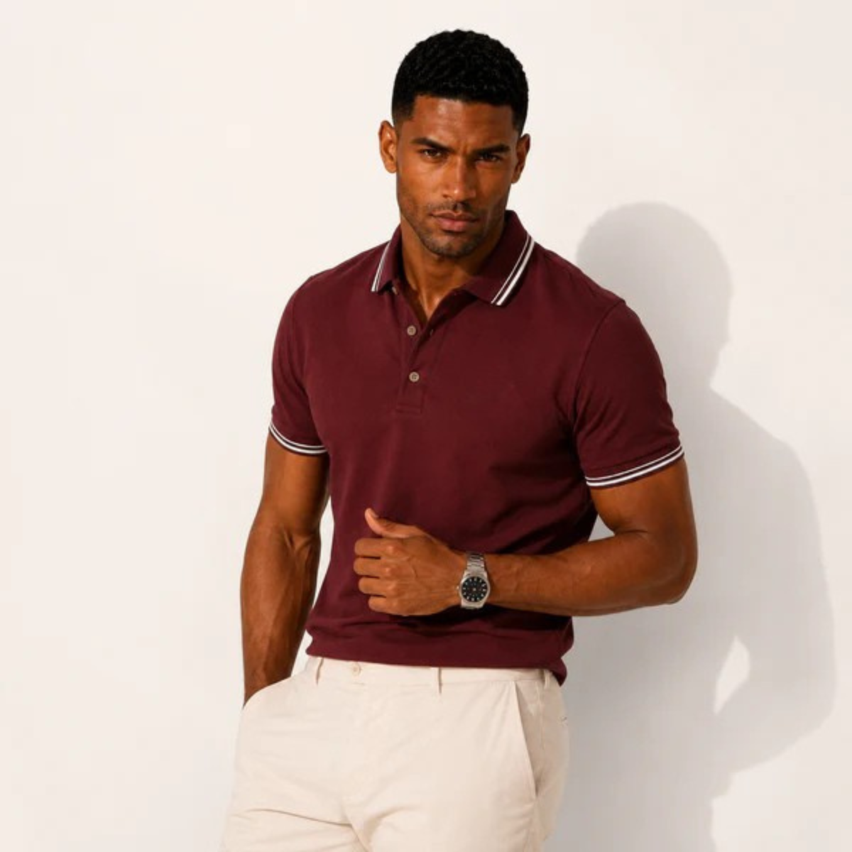 Raymond | Elegant Cotton Polo Shirt