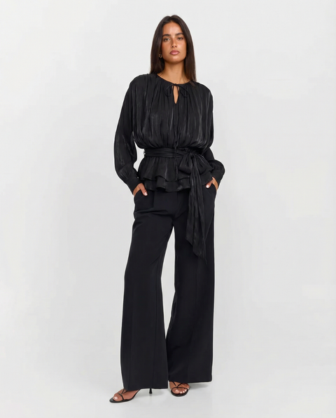 Maddison | Peplum Top