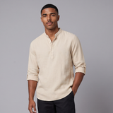 Dorian | Men's Relaxed Fit Long Sleeve Summer Shirt
