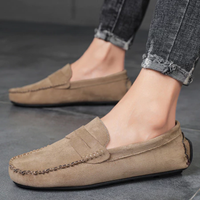 Nasir | Men's Suede Slip On Loafers
