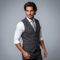 Elliot | Classic Tailored Tweed Waistcoat
