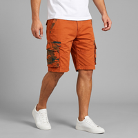 Isaac cargo shorts Orange