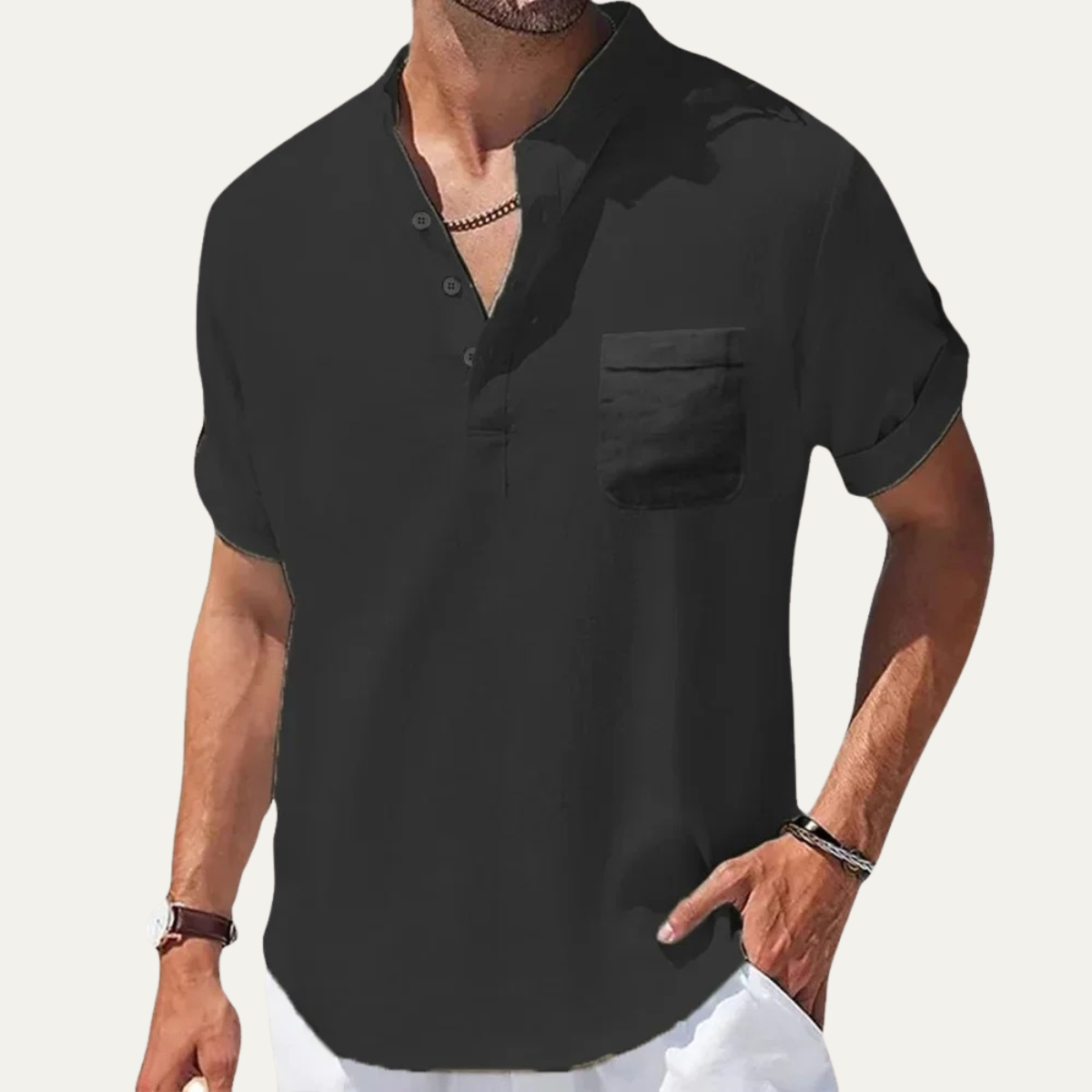 Cameron shirt in Black