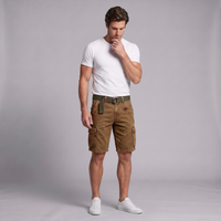 Chase | Multi Pocket Tactical Cargo Shorts with Belt
