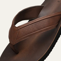 Clayton flip flops detail