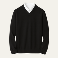 Sebastian cashmere jumper in Black