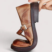 Eulalia shoes Mary Jane strap detail