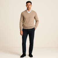 Marvin | 100% Cashmere V-Neck Jumper for Men