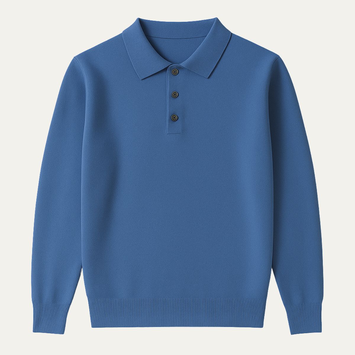 Florian | Cashmere Polo Shirt with Refined Collar